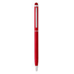 ALBERGO, metalna “touch” hemijska olovka, crvena