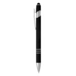 ARMADA SOFT, metalna “touch” hemijska olovka, crna