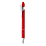 ARMADA SOFT, metalna „touch“ hemijska olovka, crvena