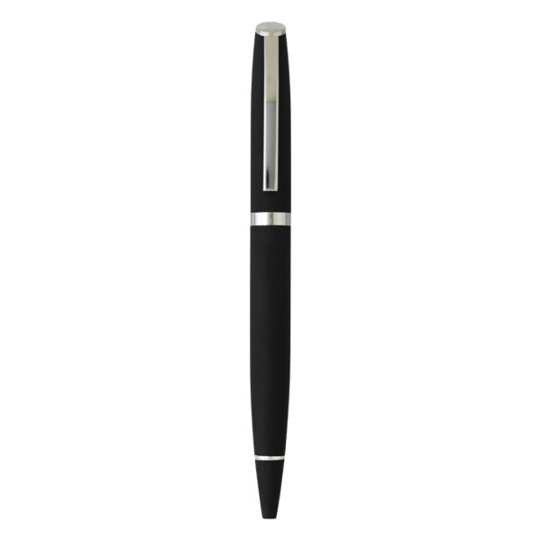 ASTRA, metalna hemijska olovka u poklon kutiji, crna