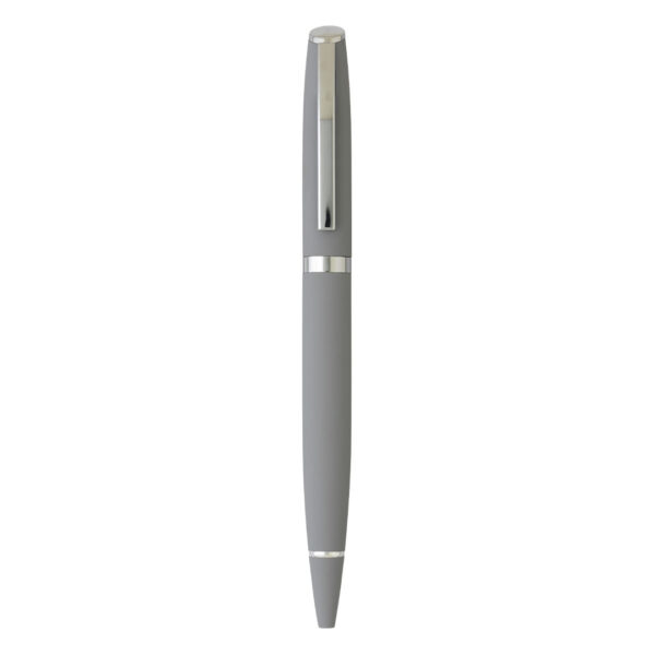 ASTRA, metalna hemijska olovka u poklon kutiji, siva