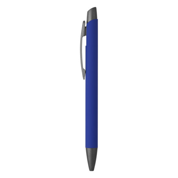 ORION SOFT, metalna hemijska olovka u metalnoj poklon tubi, plava