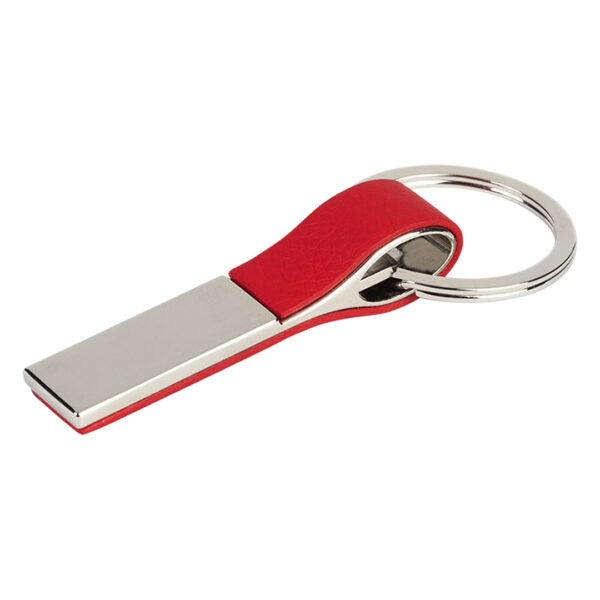 WALTER, metalni privezak za ključeve, crveni