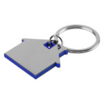 HUS, metalni privezak za ključeve, plavi