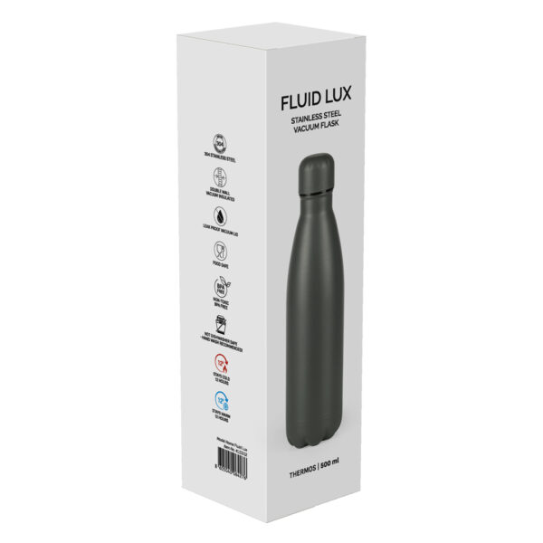 FLUID LUX, termos, 500 ml, sivi