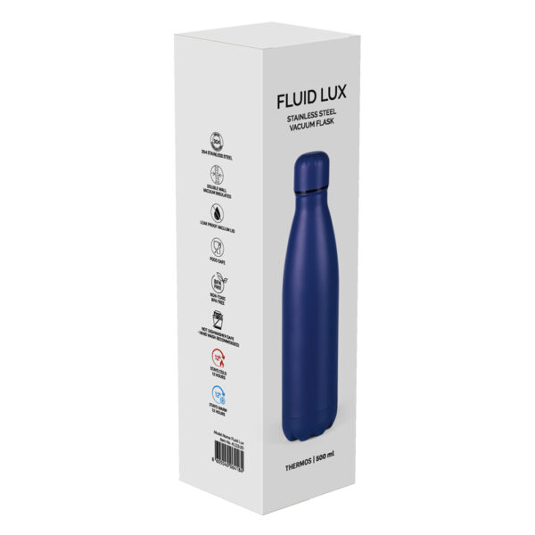 FLUID LUX, termos, 500 ml, plavi