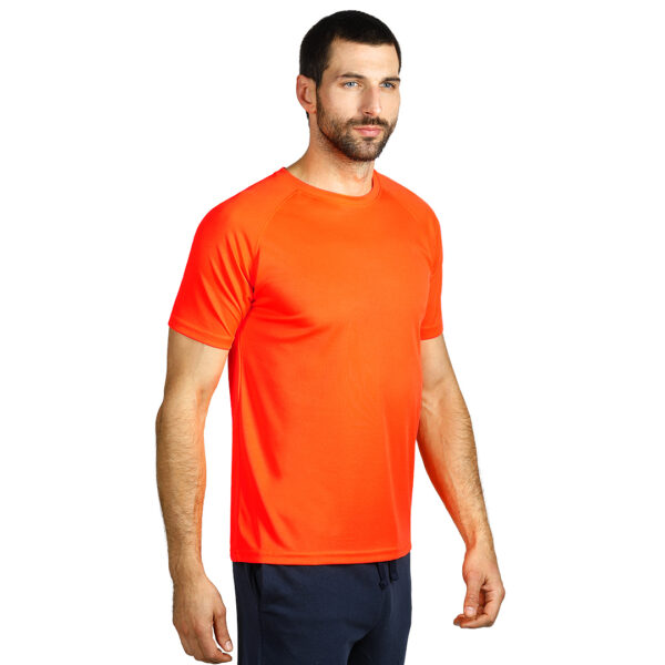 RECORD, sportska majica sa raglan rukavima, neon narandžasta