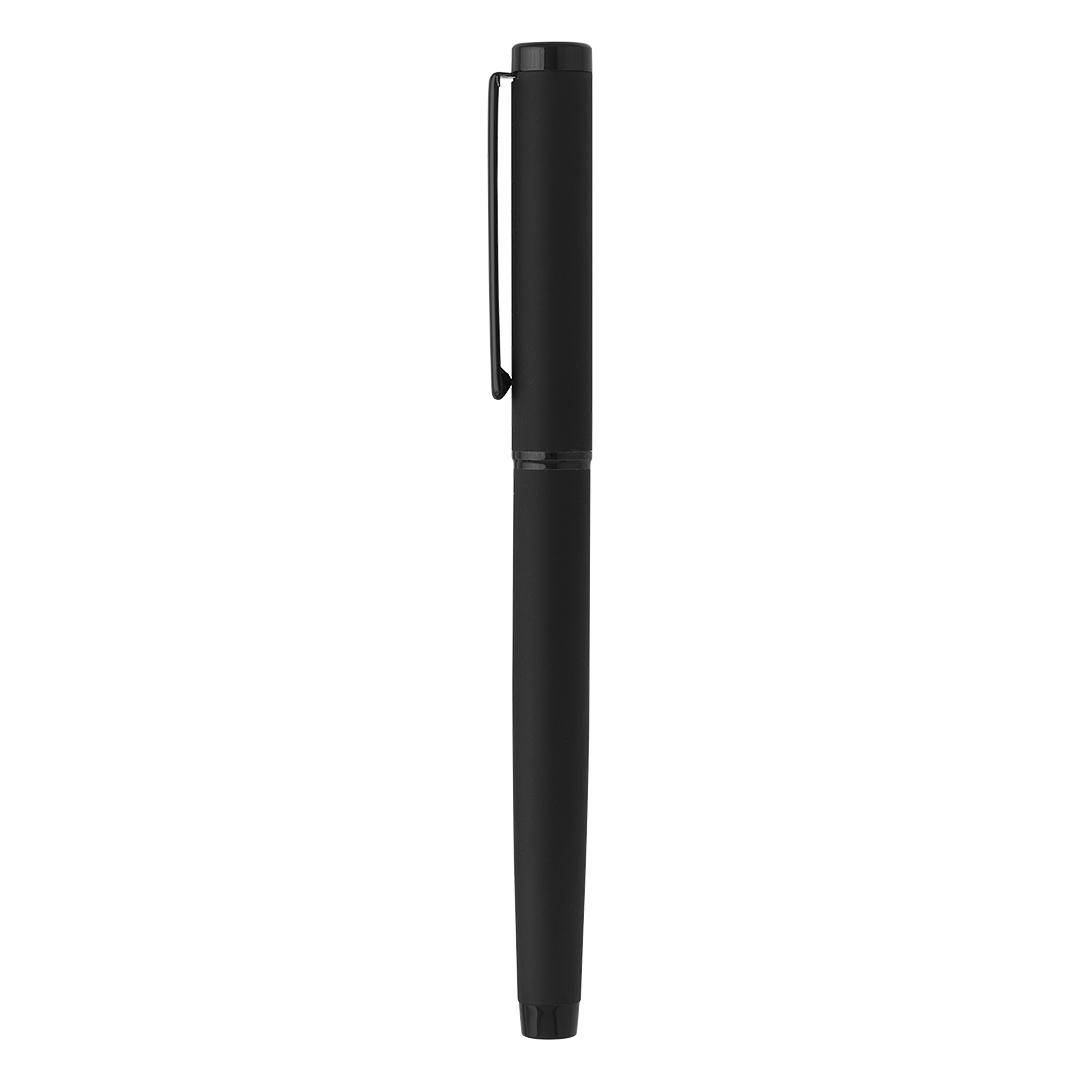 MAXIMUS, metalna hemijska i roler olovka u setu, crna
