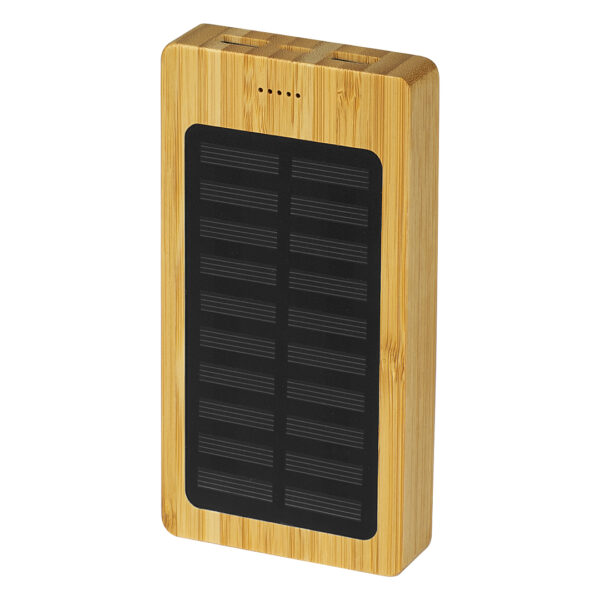 SOLAR, solarna pomoćna baterija, 10.000 mah, bež
