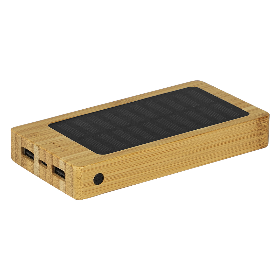 SOLAR, solarna pomoćna baterija, 10.000 mah, bež