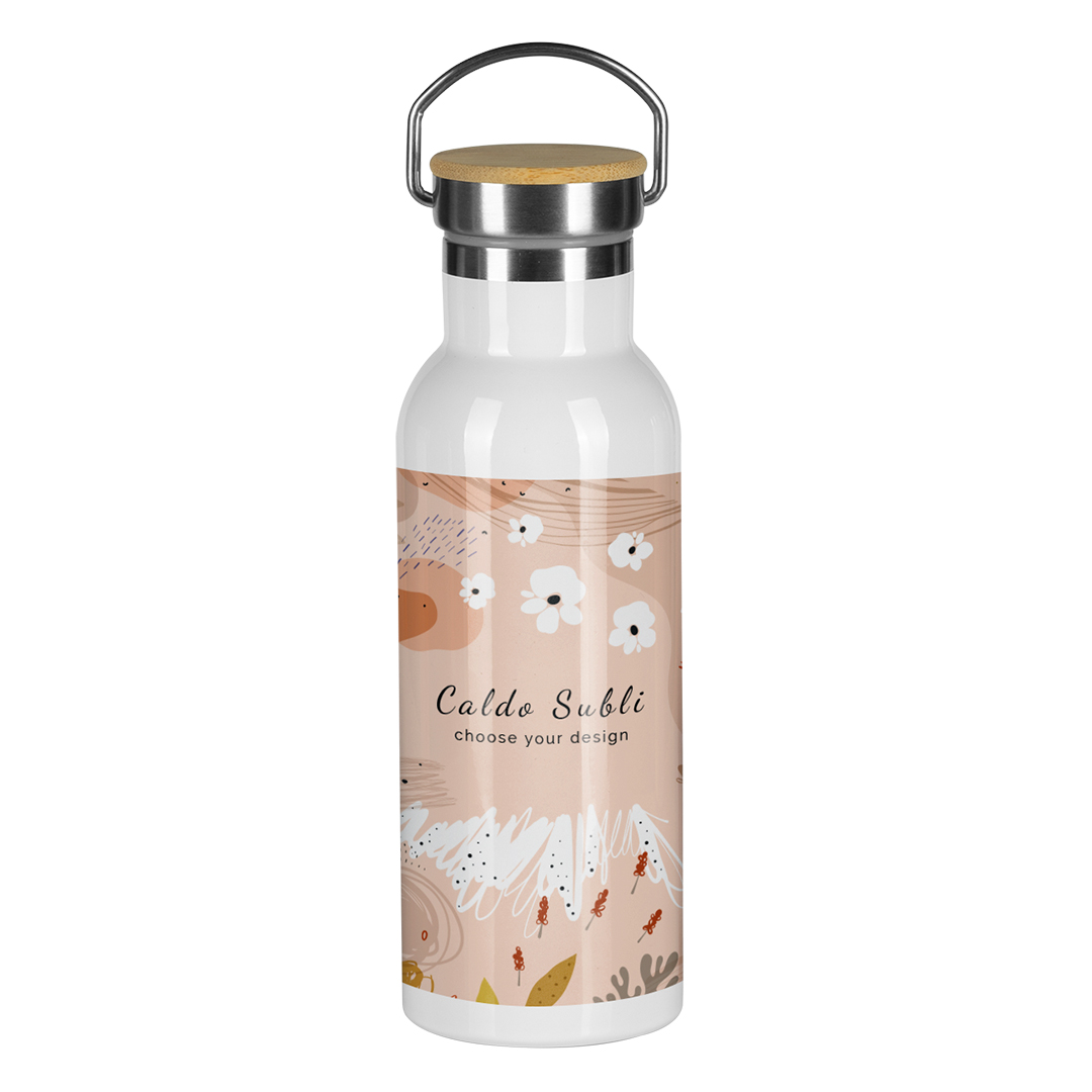 CALDO SUBLI, termos za sublimaciju, 500 ml, beli