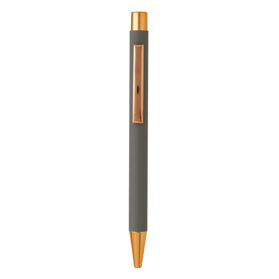 TITANIUM ROSE GOLD, metalna hemijska olovka, siva