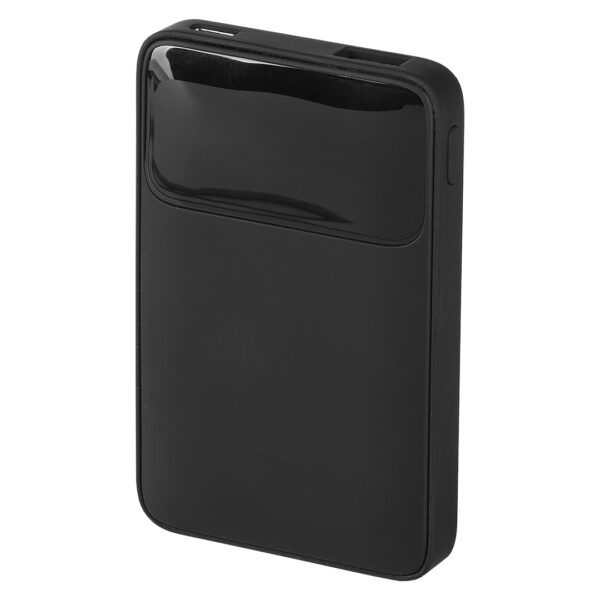 FARAD PD, pomoćna baterija sa magnetom, 5.000 mah, bežično punjenje, 15w, crna