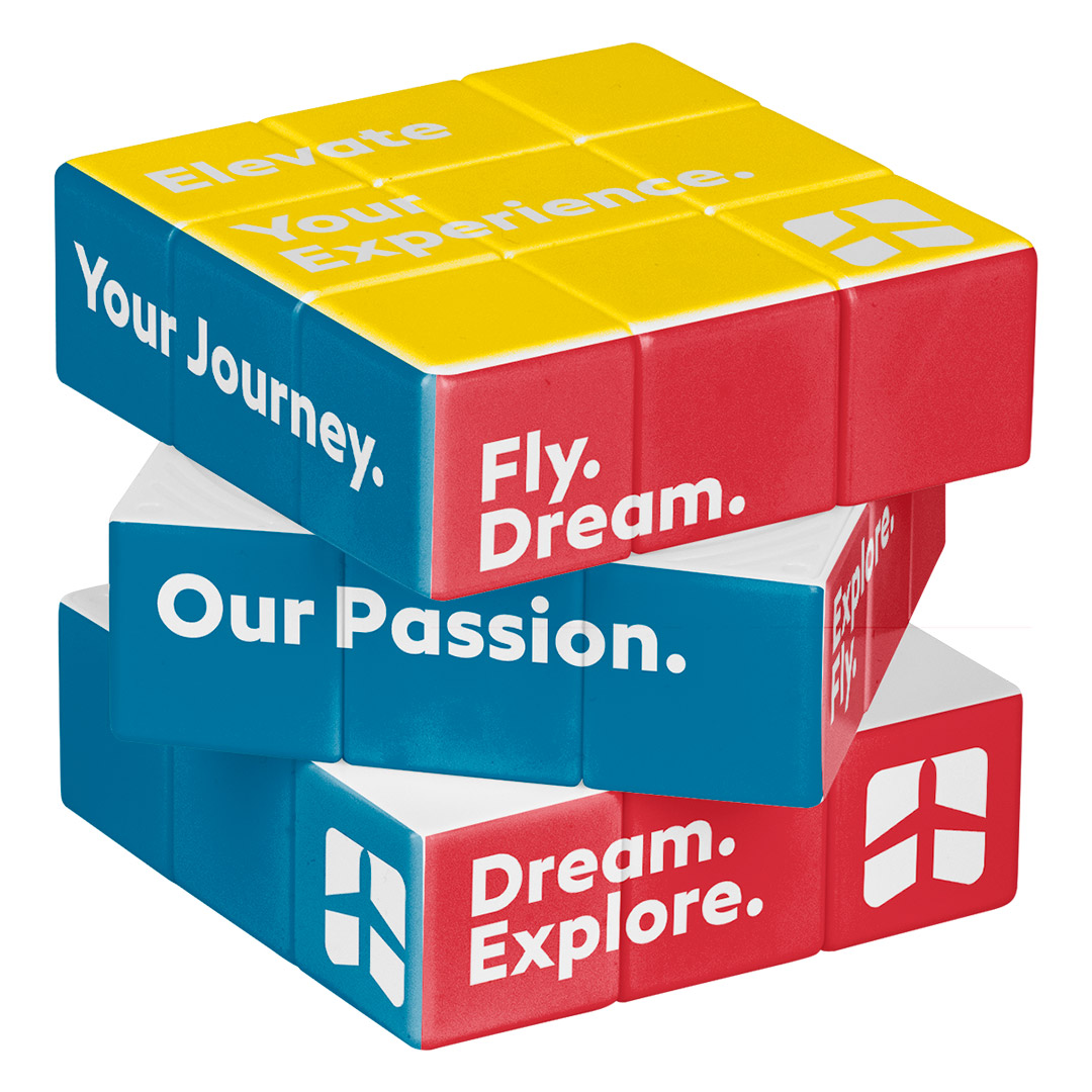 REBUS, kocka za slaganje, bela