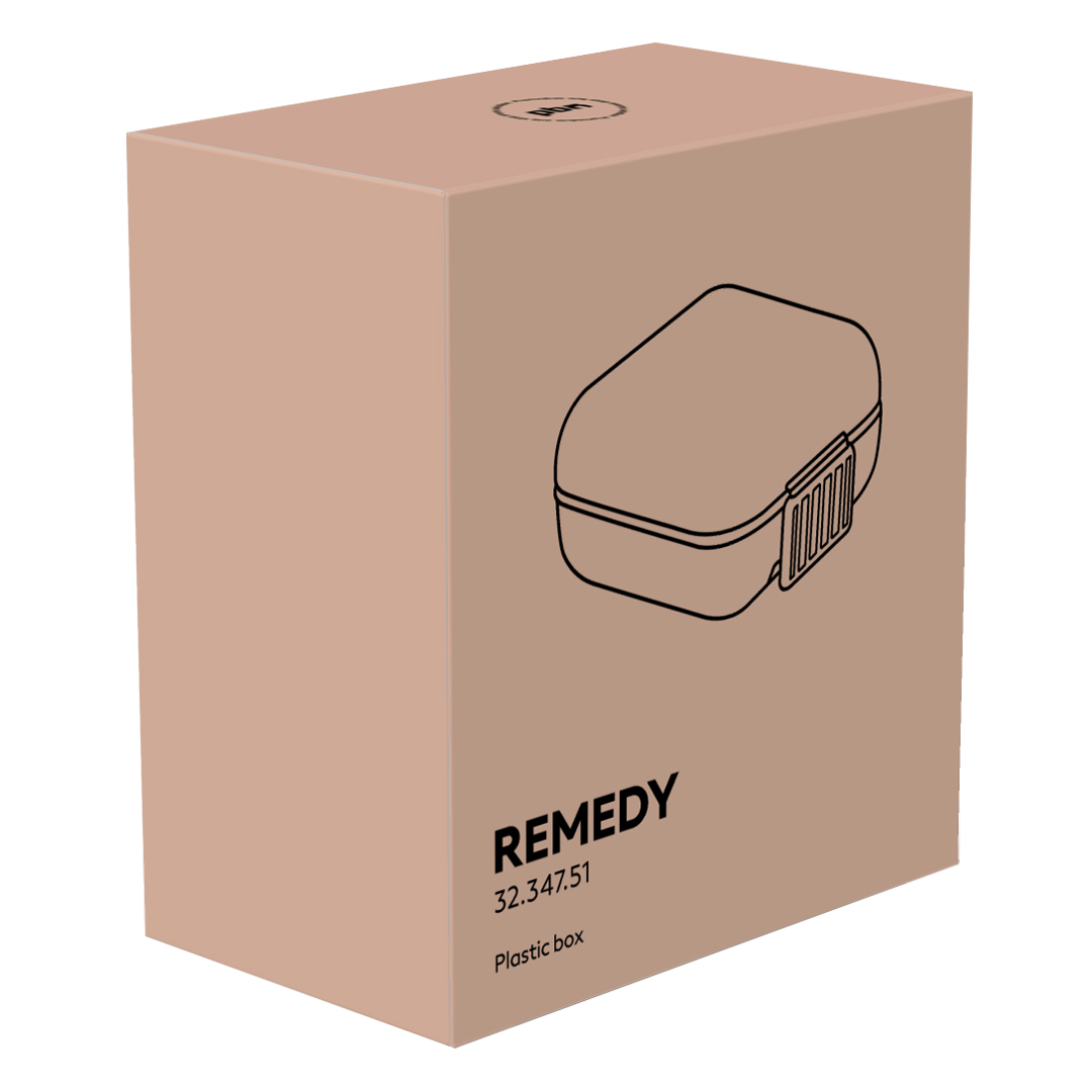 REMEDY, plastična kutijica, svetlo zelena