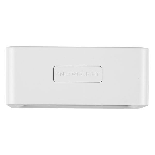 TIMEOUT, digitalni stoni lcd sat, beli
