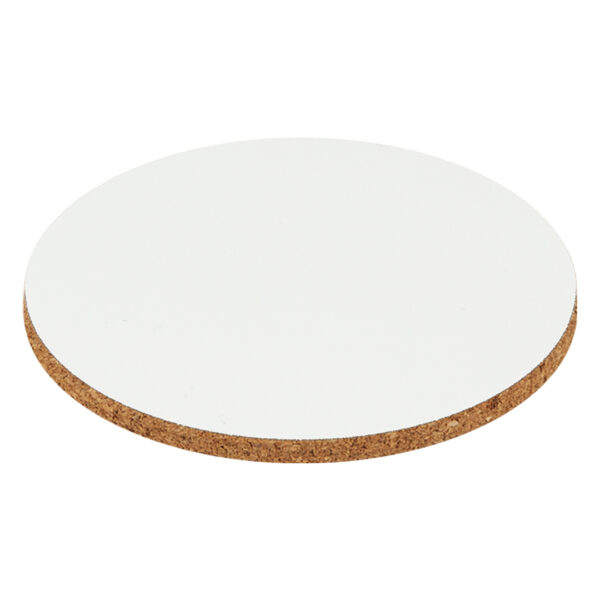 SUBLI WHITE ROUND, podmetač za sublimaciju, beli