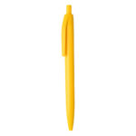 AMIGA, plastična hemijska olovka, žuta