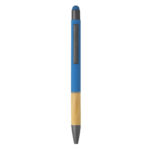 TITANIUM TOUCH BAMBOO, metalna “touch” hemijska olovka, azurno plava