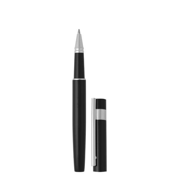 NAVIGATOR PLUS, metalna hemijska i roler olovka u setu, crna