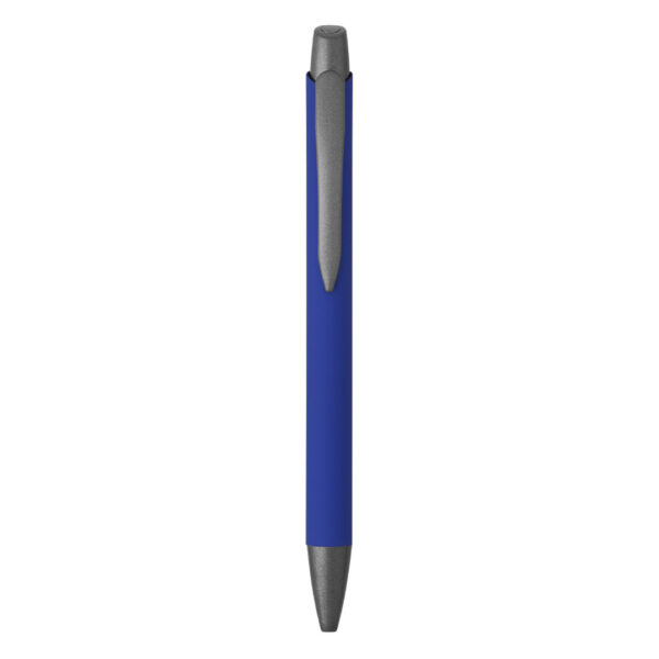 ORION SOFT, metalna hemijska olovka u metalnoj poklon tubi, plava