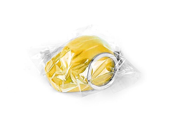 COP, plastični privezak za ključeve sa funkcijom otvarača, žuti