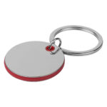 CIRCO, metalni privezak za ključeve, crveni