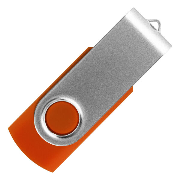 SMART SILVER, usb flash memorija, narandžasti, 8GB