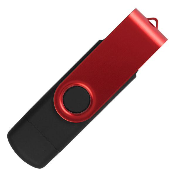 SMART OTG C, usb flash memorija, crveni, 16GB