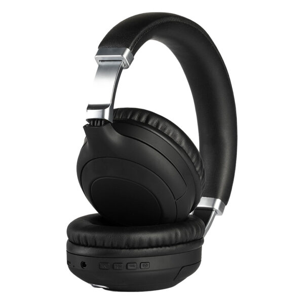 SUPERSONIC, sklopive bežične slušalice, crna