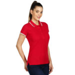 ADRIA, ženska pamučna polo majica, crvena