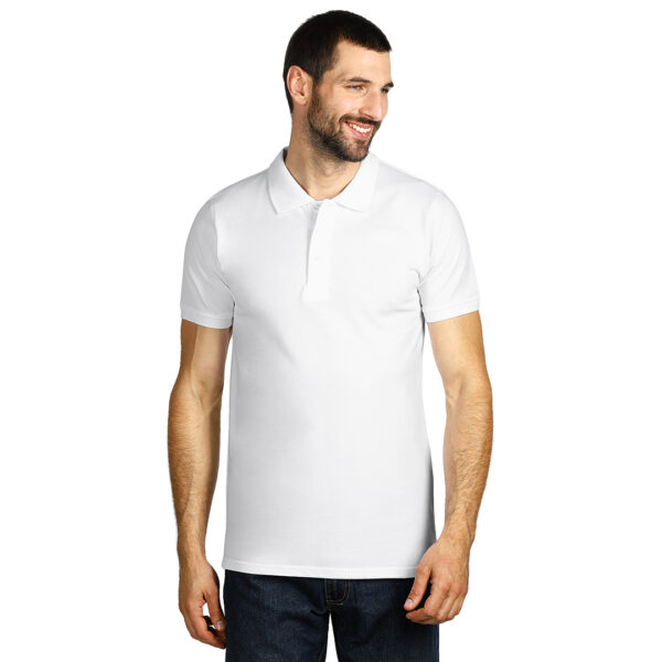 AZZURRO II, pamučna polo majica, bela