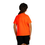 RECORD KIDS, dečja sportska majica sa raglan rukavima, neon narandžasta