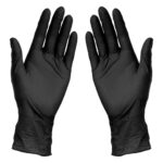 NITRILE GLOVES, nitrilne jednokratne rukavice, crne