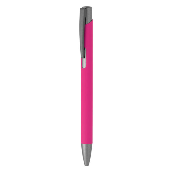 OGGI SOFT GRAY, metalna hemijska olovka, pink