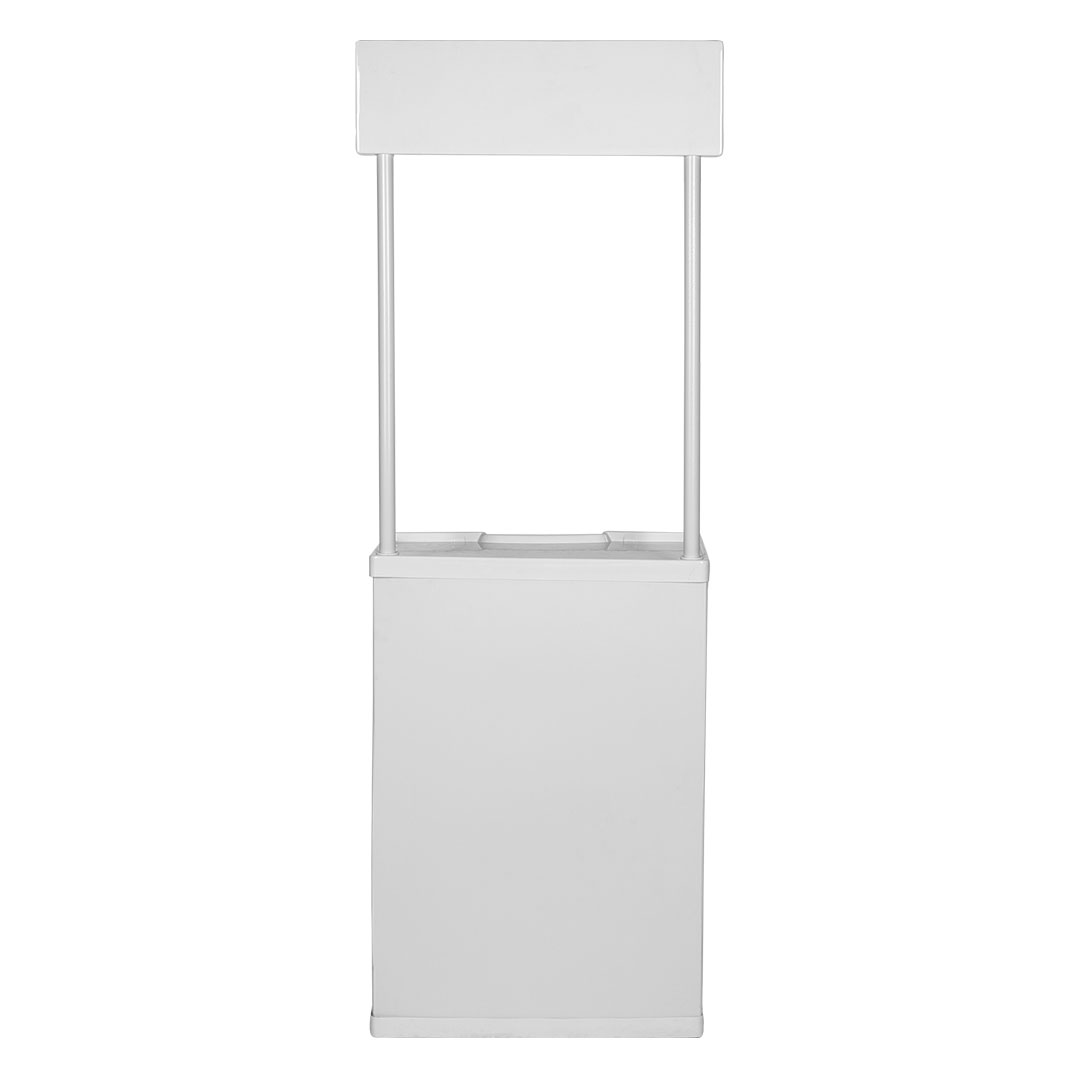 ADVERT, plastični reklamni pult, beli