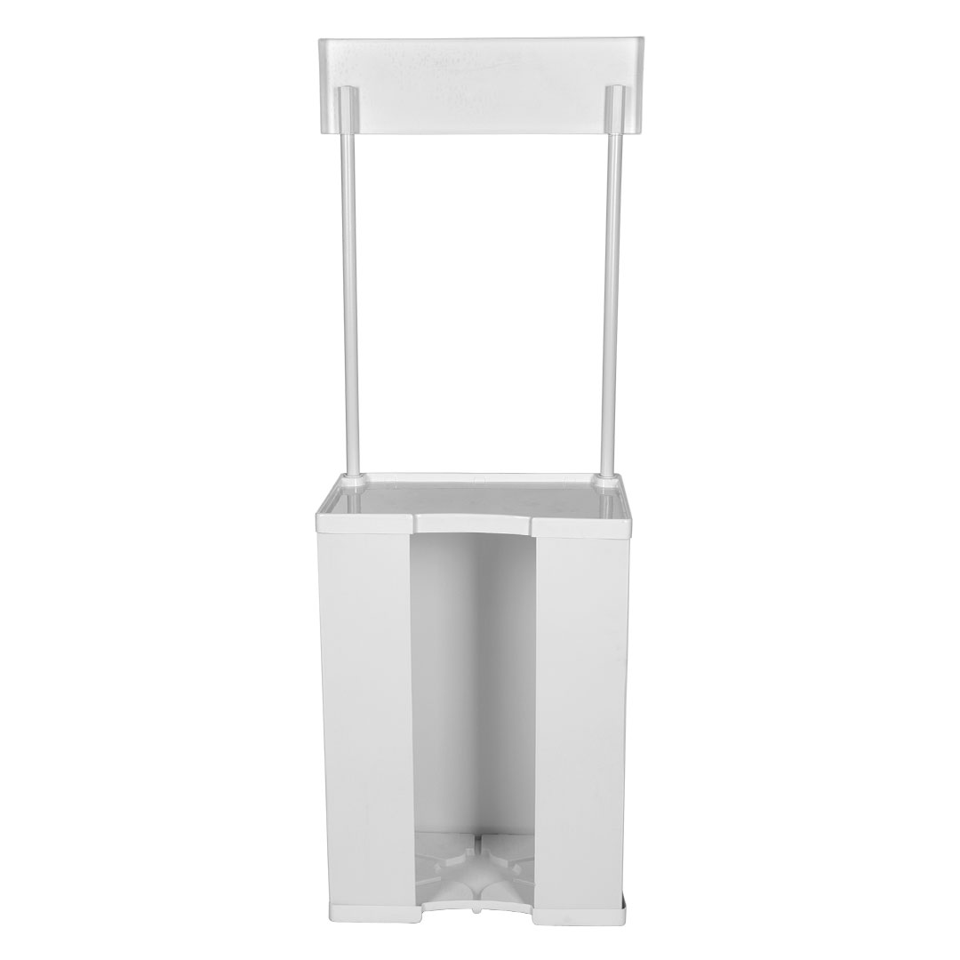 ADVERT, plastični reklamni pult, beli