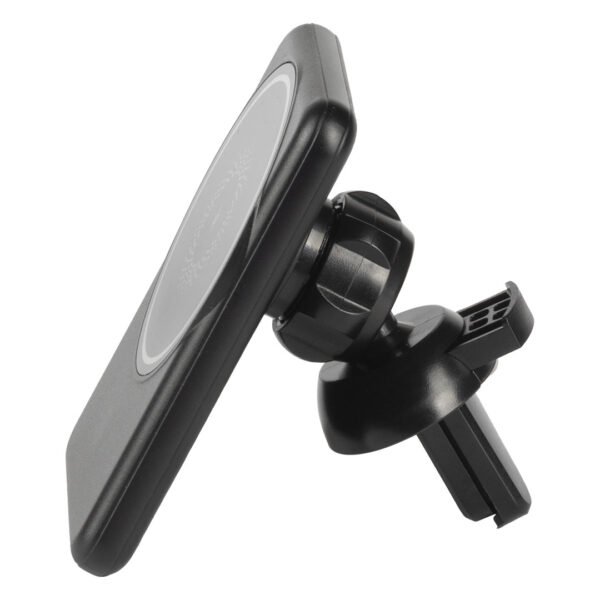 ALTUS, držač i bežični punjač mobilnih telefona sa magnetom, 15w, crni