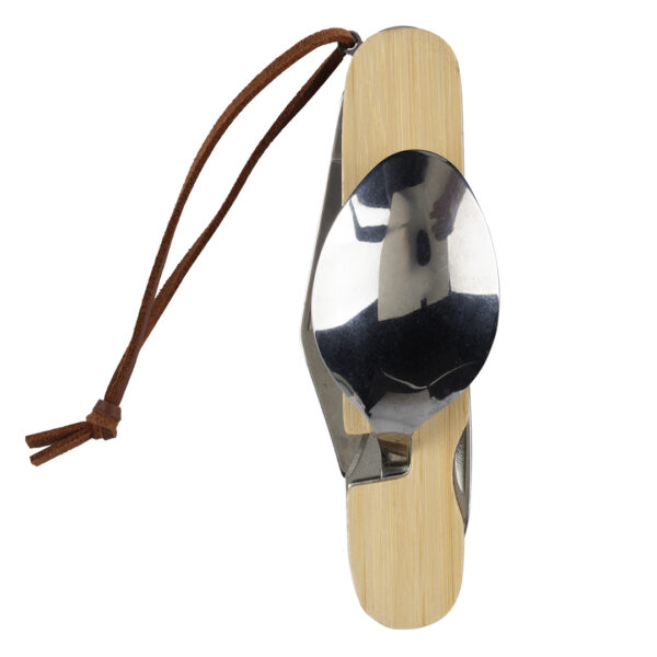 BONK, višenamenski set pribora sa 6 funkcija, bež