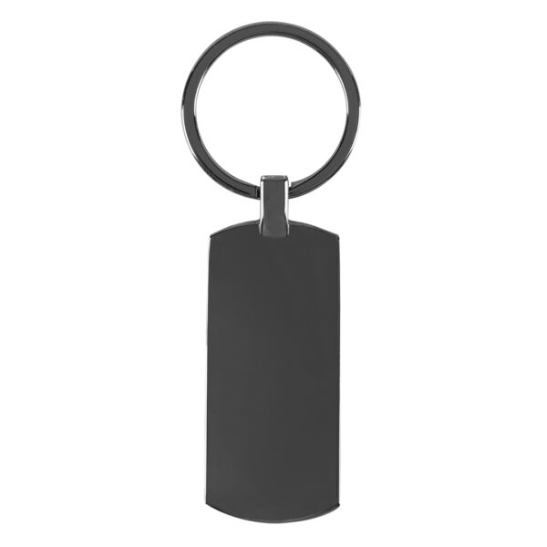 INOX R, privezak za ključeve, tamno metalni