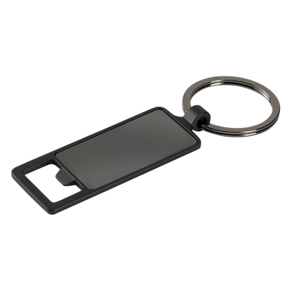 PILLAR OPENER, privezak za ključeve sa otvaračem za flaše, tamno metalni