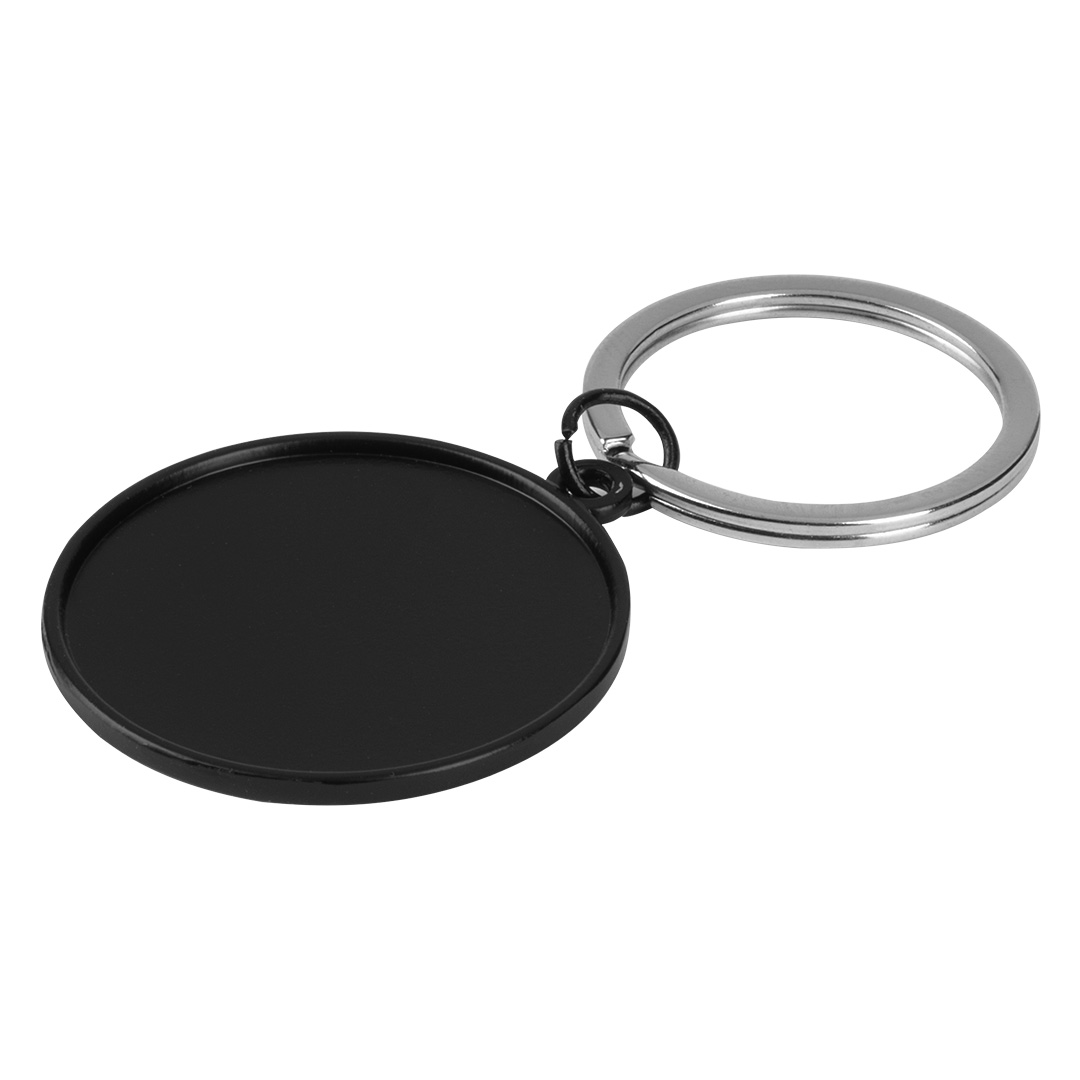 DISC, privezak za ključeve, sjajno metalni