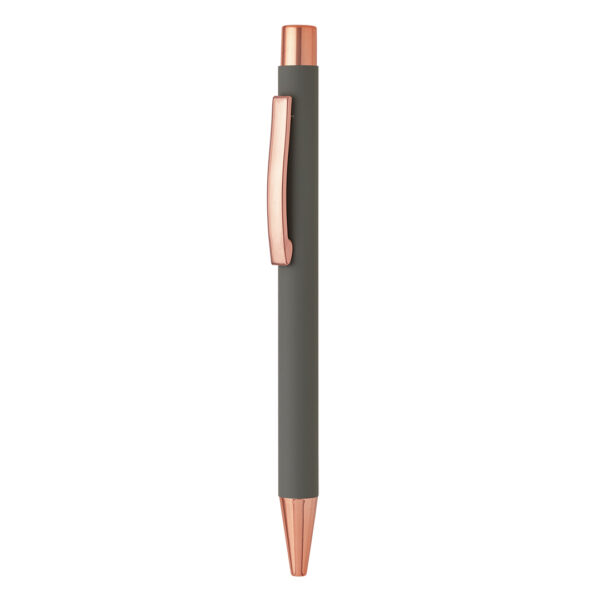 TITANIUM ROSE GOLD, metalna hemijska olovka, siva