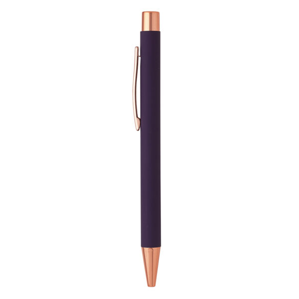 TITANIUM ROSE GOLD, metalna hemijska olovka, ljubičasta