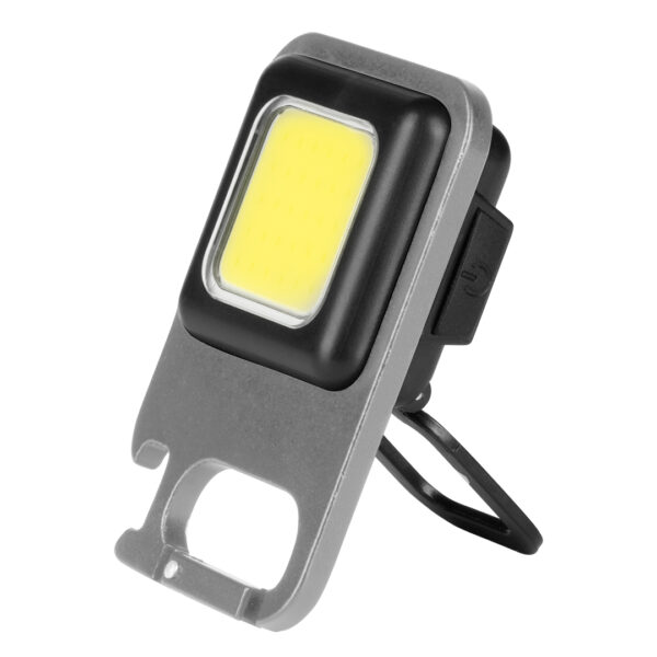 SPOTLIGHT, višenamenska punjiva cob led lampa, tamno metalna