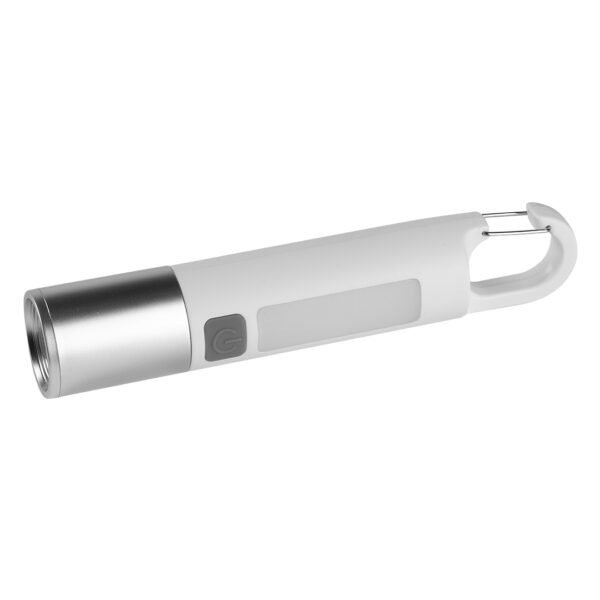 KLAUS, punjiva baterijska lampa kapaciteta 1.200 mah (8 led), bela