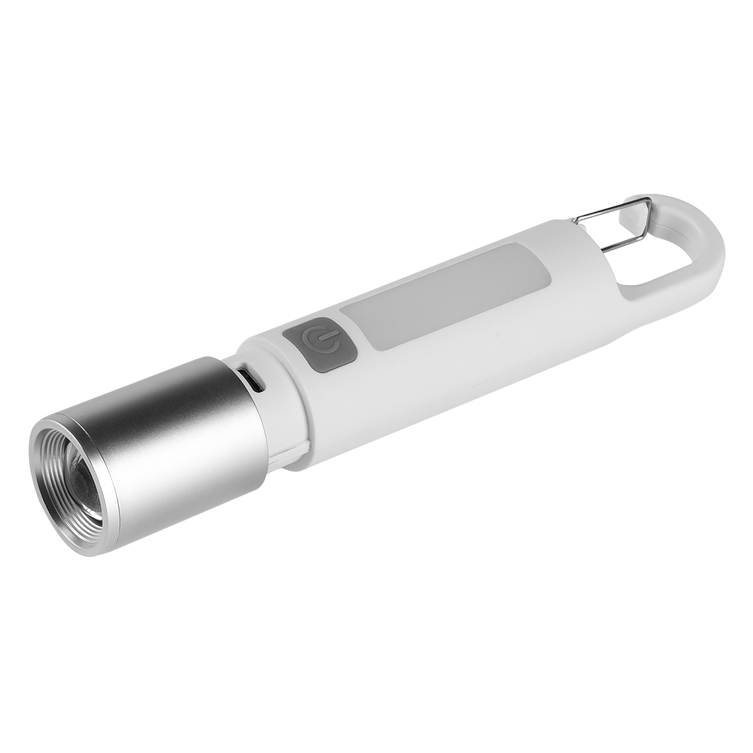 KLAUS, punjiva baterijska lampa kapaciteta 1.200 mah (8 led), bela