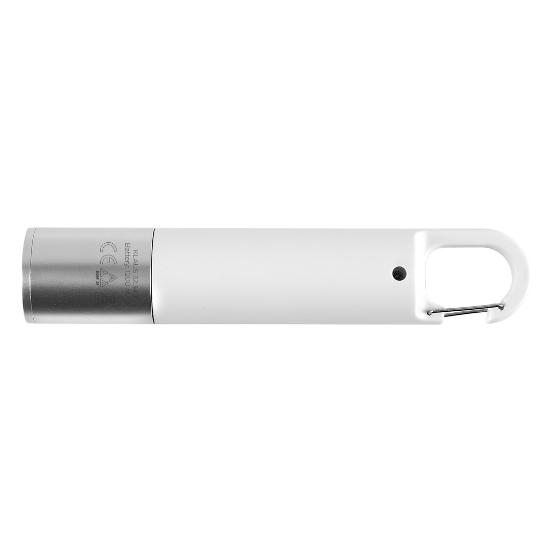 KLAUS, punjiva baterijska lampa kapaciteta 1.200 mah (8 led), bela