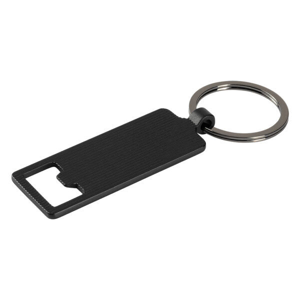 PILLAR OPENER, privezak za ključeve sa otvaračem za flaše, tamno metalni
